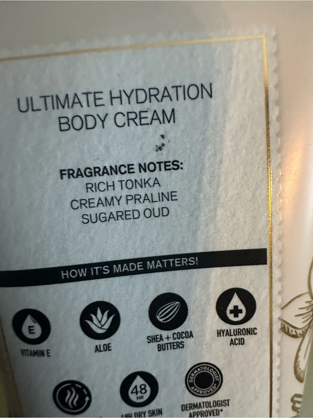 Bath & Body Works Oud Vanilla Body Care Set - Cream & Brown